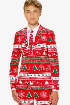 OppoSuits Winter Wonderland^Teen Boys Christmas Suits