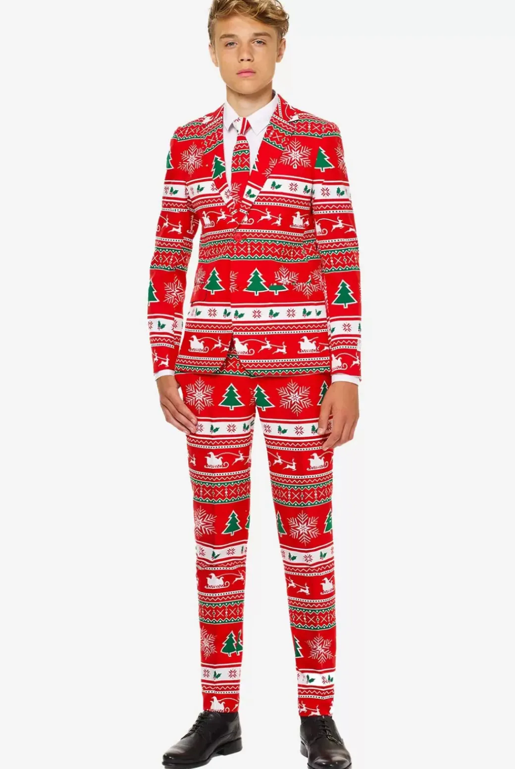 OppoSuits Winter Wonderland^Teen Boys Christmas Suits