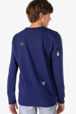 OppoSuits X-Mas Icons - Navy^Teen Boys Sweaters